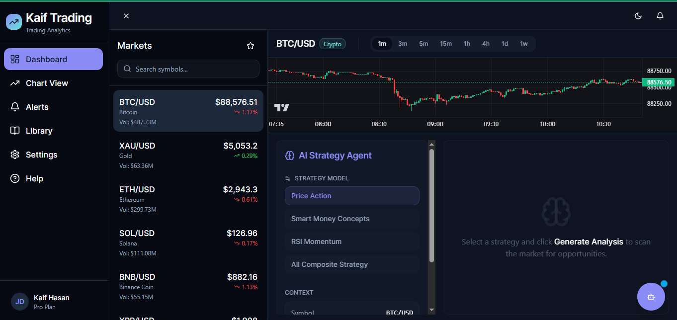 Trading Kaif - AI Trading Assistant screenshot 1